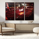 Houston Rockets Basketball Team Print Canvas- Houston Toyota