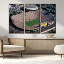 Michigan Wolverines Football Team Print - Ann Arbor Michigan
