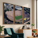 Michigan Wolverines Football Team Print - Ann Arbor Michigan