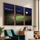 Michigan Wolverines Football Canvas Wall Decor, Football