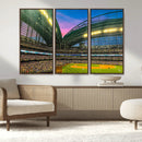 Milwaukee Brewers Baseball Team Print Canvas- American
