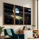 Milwaukee Bucks Basketball Print - Fiserv Forum Stadium Wall