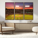 Oakland Athletics Baseball Team Print - Oakland Coliseum by MyGreatCanvas | Canvas Wall Art Prints | Photo Prints & Wall Decor