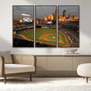 Minnesota Twins Baseball Team Print - Minneapolis Target by MyGreatCanvas | Canvas Wall Art Prints | Photo Prints & Wall Decor