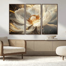Abstract Floral Wall Art Canvas Print
