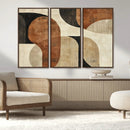 Wabi Sabi Abstract Wall Art Canvas Print | Large Minimalist
