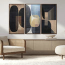 Minimalist Wabi Sabi Abstract Geometric Wall Art Canvas