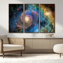Spiral Galaxy Wall Art Canvas Print