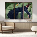 Decadent Girl by Ramon Casas Wall Art Canvas Print, Framed