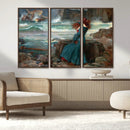 Miranda by the Shore Wall Art Canvas Print – Tempest Scene by MyGreatCanvas | Canvas Wall Art Prints | Photo Prints & Wall Decor