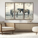 Chines Style Majestic Horses Wall Art | Ready to Hang and by MyGreatCanvas | Canvas Wall Art Prints | Photo Prints & Wall Decor