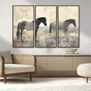 Vintage Horses Wall Art Canvas Print by MyGreatCanvas | Canvas Wall Art Prints | Photo Prints & Wall Decor