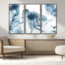 Abstract Jellyfish Canvas Print Wall Art