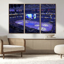 Amalie Arena Florida Wall Art Canvas Print - NHL Hockey by MyGreatCanvas | Canvas Wall Art Prints | Photo Prints & Wall Decor