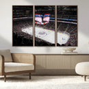 Rogers Place Edmonton Oilers Ice Hockey Stadium Wall Art,