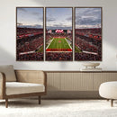 Florida Tampa Raymond James Stadium Wall Art Canvas Print -