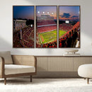 NC State Wolfpack Football Team Print - Raleigh