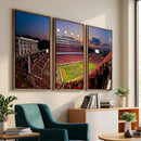 NC State Wolfpack Football Team Print - Raleigh