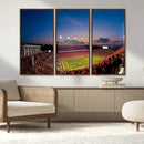 NC State Wolfpack Football Team Print - Raleigh by MyGreatCanvas | Canvas Wall Art Prints | Photo Prints & Wall Decor