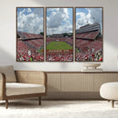 NC State Wolfpack Football Team Print Canvas- Raleigh