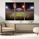 Framed Florida State Seminoles Football Team Print -