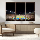 SMU Mustangs Football Team Print - Dallas Gerald J. Ford