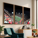 Houston Cougars Football Team Print - Houston TDECU Stadium