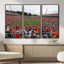 Virginia Cavaliers Football Team Print - Charlottesville Scott Stadium Print Wall Art Canvas by MyGreatCanvas | Canvas Wall Art Prints | Photo Prints & Wall Decor