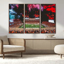 Virginia Tech Hokies Football Team Print - Blacksburg Lane