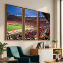 Wisconsin Badgers Football Team Print - Madison Camp Randall