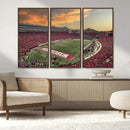 Camp Randall Stadium Wisconsin Badgers Large Wall Art Canvas