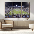 Brigham Young University Cougars Football Print Canvas - by MyGreatCanvas | Canvas Wall Art Prints | Photo Prints & Wall Decor