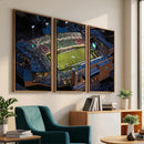 University of North Texas Mean Green Football Artwork,