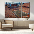 University of Texas Longhorns Football Team Print - Austin by MyGreatCanvas | Canvas Wall Art Prints | Photo Prints & Wall Decor