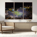 Duke University Blue Devils Football Print Canvas - Durham