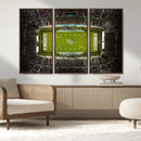 UCF Knights Football Team Print - Orlando FBC Mortgage by MyGreatCanvas | Canvas Wall Art Prints | Photo Prints & Wall Decor