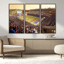 University of Kansas Jayhawks Football Team Print - Lawrence by MyGreatCanvas | Canvas Wall Art Prints | Photo Prints & Wall Decor