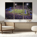 University of Kansas Jayhawks Football Team Print - Lawrence by MyGreatCanvas | Canvas Wall Art Prints | Photo Prints & Wall Decor