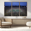 University of Michigan Wolverines Football Team Print - Ann by MyGreatCanvas | Canvas Wall Art Prints | Photo Prints & Wall Decor