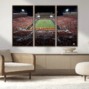 Boone Pickens Stadium Wall Art Oklahoma State Cowboys Print by MyGreatCanvas | Canvas Wall Art Prints | Photo Prints & Wall Decor