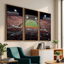 Boone Pickens Stadium Wall Art Oklahoma State Cowboys Print