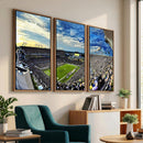 Framed USF Bulls Football Team Print - Tampa Raymond James