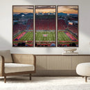Framed Arizona Wildcats Football Team Print - Tucson Arizona by MyGreatCanvas | Canvas Wall Art Prints | Photo Prints & Wall Decor