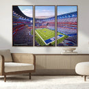 Buffalo Bills Football Team Print Canvas - Buffalo Highmark by MyGreatCanvas | Canvas Wall Art Prints | Photo Prints & Wall Decor