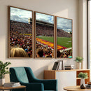 Central Michigan University Chippewas Football Team Print -