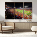 Iowa State University Cyclones Canvas Print, Football Team