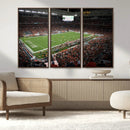 Miami Hurricanes Football Team Print Canvas- Miami Hard Rock
