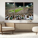 Michigan State Spartans Football Canvas Print - East Lansing