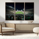 Framed Michigan State Spartans Football Team Print - East