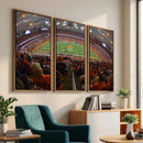 Syracuse University Orange Football Canvas Print, Football